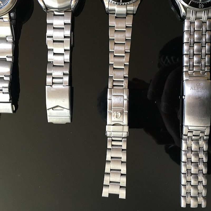 Montre homme bracelet acier