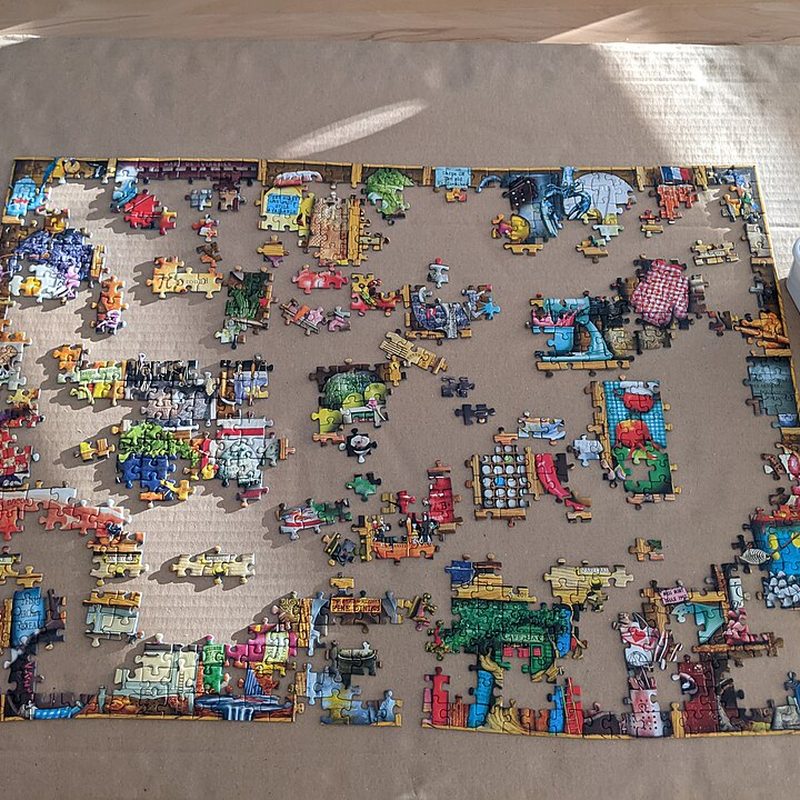 Puzzle 100 pièces